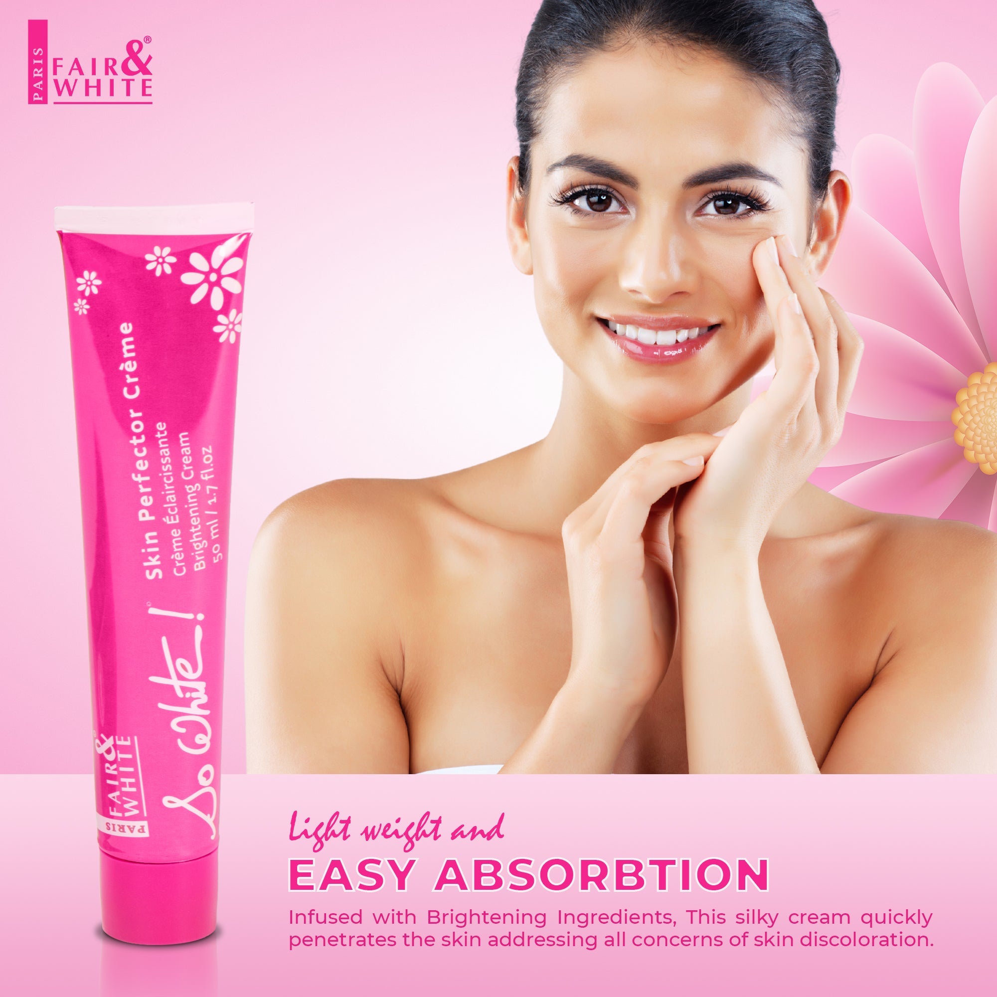 Fair & White So White Skin Perfector Brightening Cream