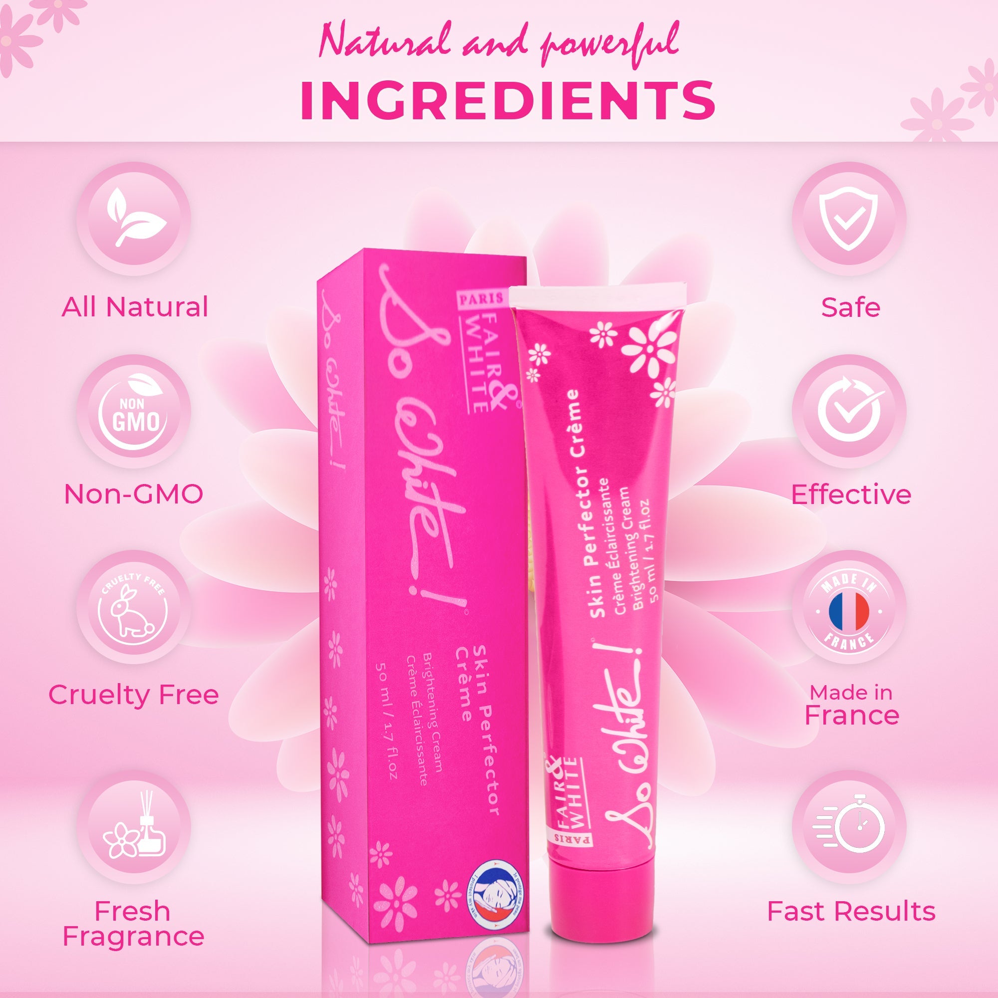 Fair & White So White Skin Perfector Brightening Cream