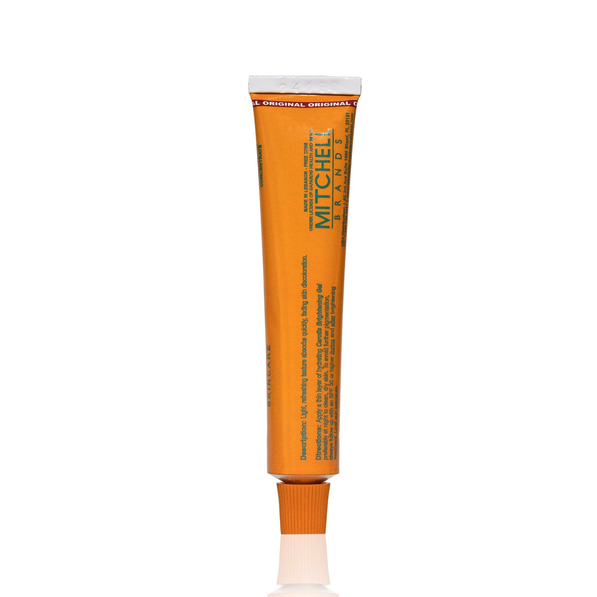 Carotis Brightening Gel with Vitamin A - 30g / 1 fl oz Carotis - Mitchell Brands - Skin Lightening, Skin Brightening, Fade Dark Spots, Shea Butter, Hair Growth Products