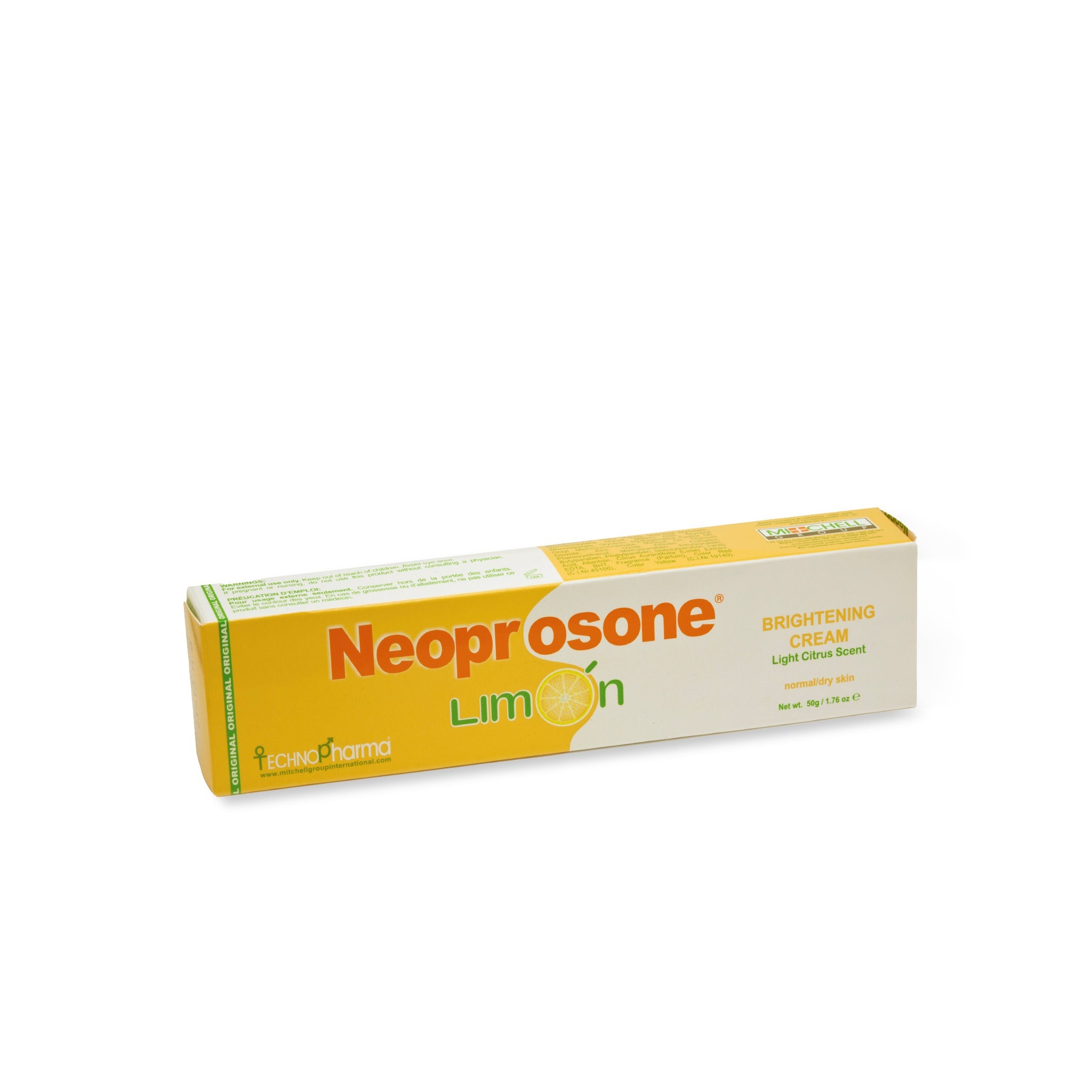 Neoprosone Limon Brightening Cream 50g - Mitchell Brands