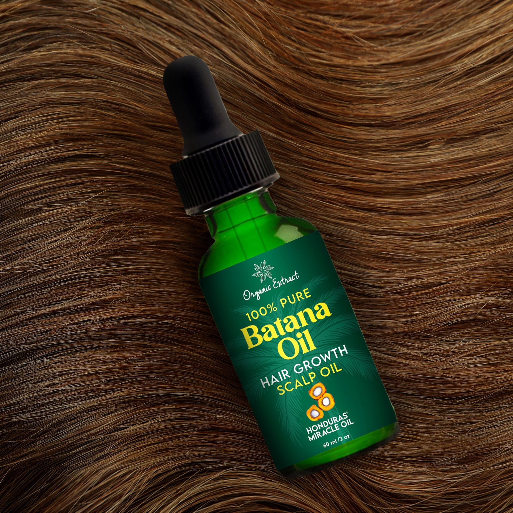 Organic Extract Batana Oil Stimulating Hair Growth Oil 2 oz/ 60ml - Mitchell Brands