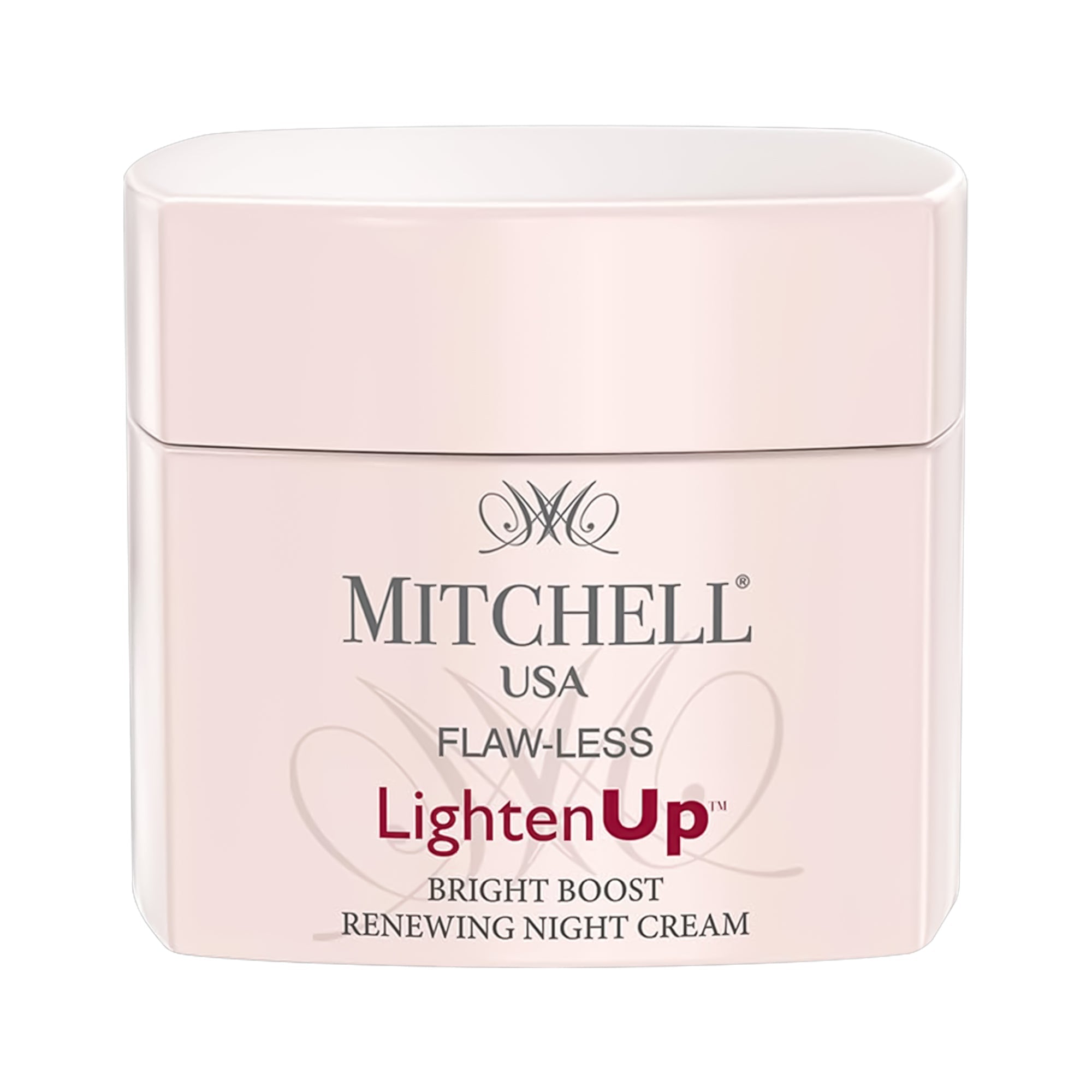 Lighten Up Flaw-Less Bright Boost Renewing Night Cream 50g - Mitchell Brands