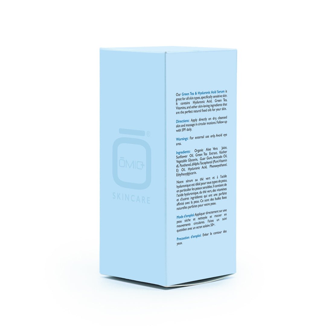 Omic+ Green Tea & Hyaluronic Serum 30ml
