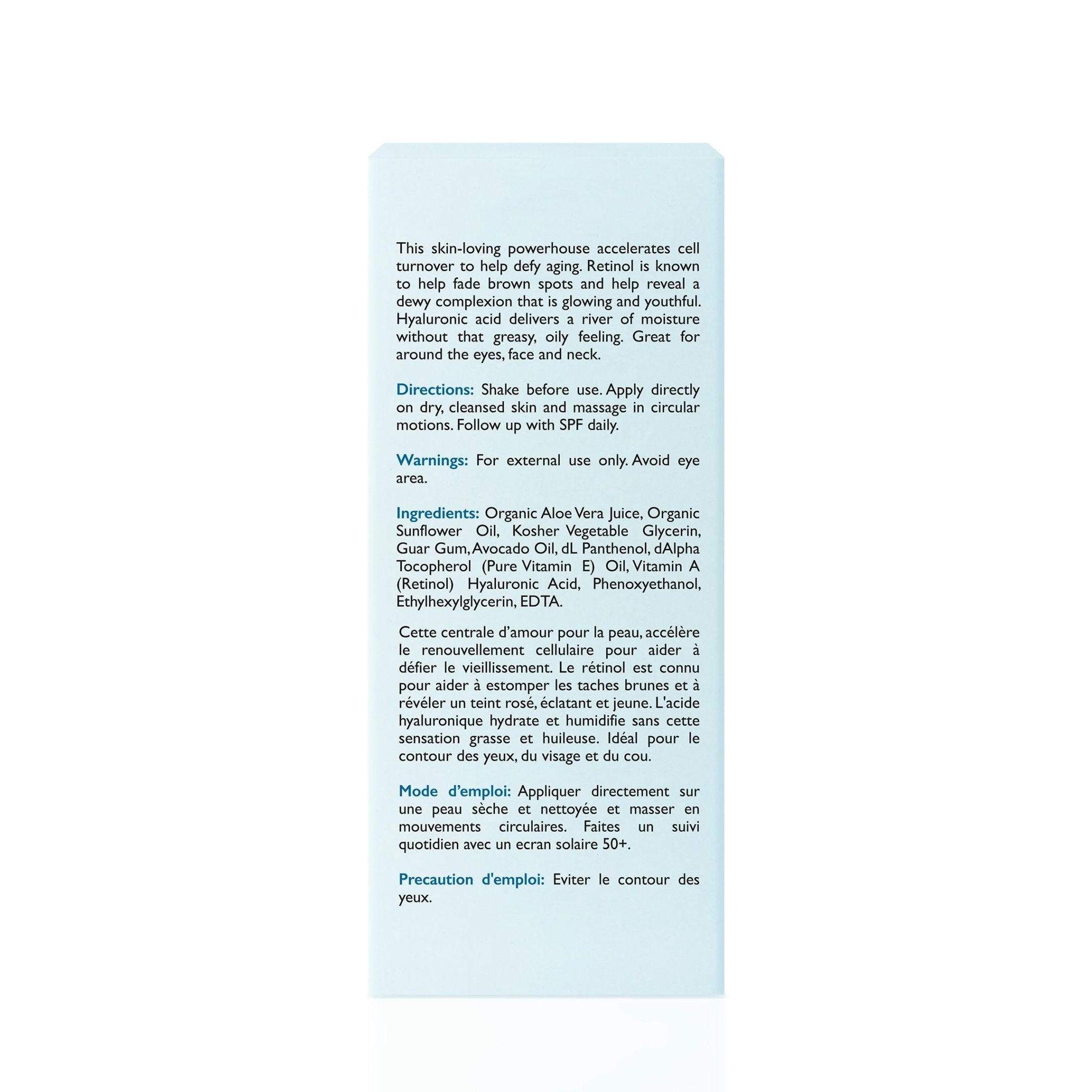 Omic+ Retinol & Hyaluronic Serum 30ml